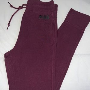 Pink VS sweat pants